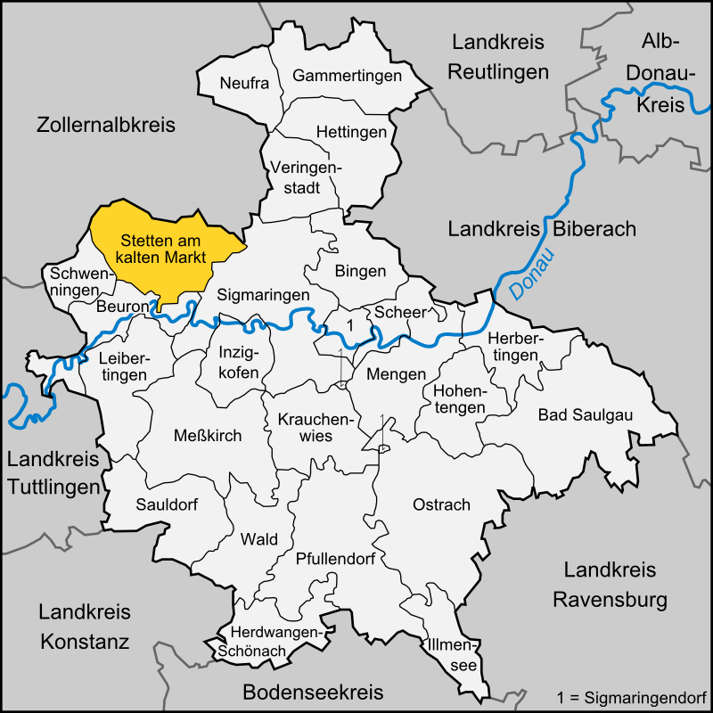 Stetten am kalten Markt — Alpine village in Germany