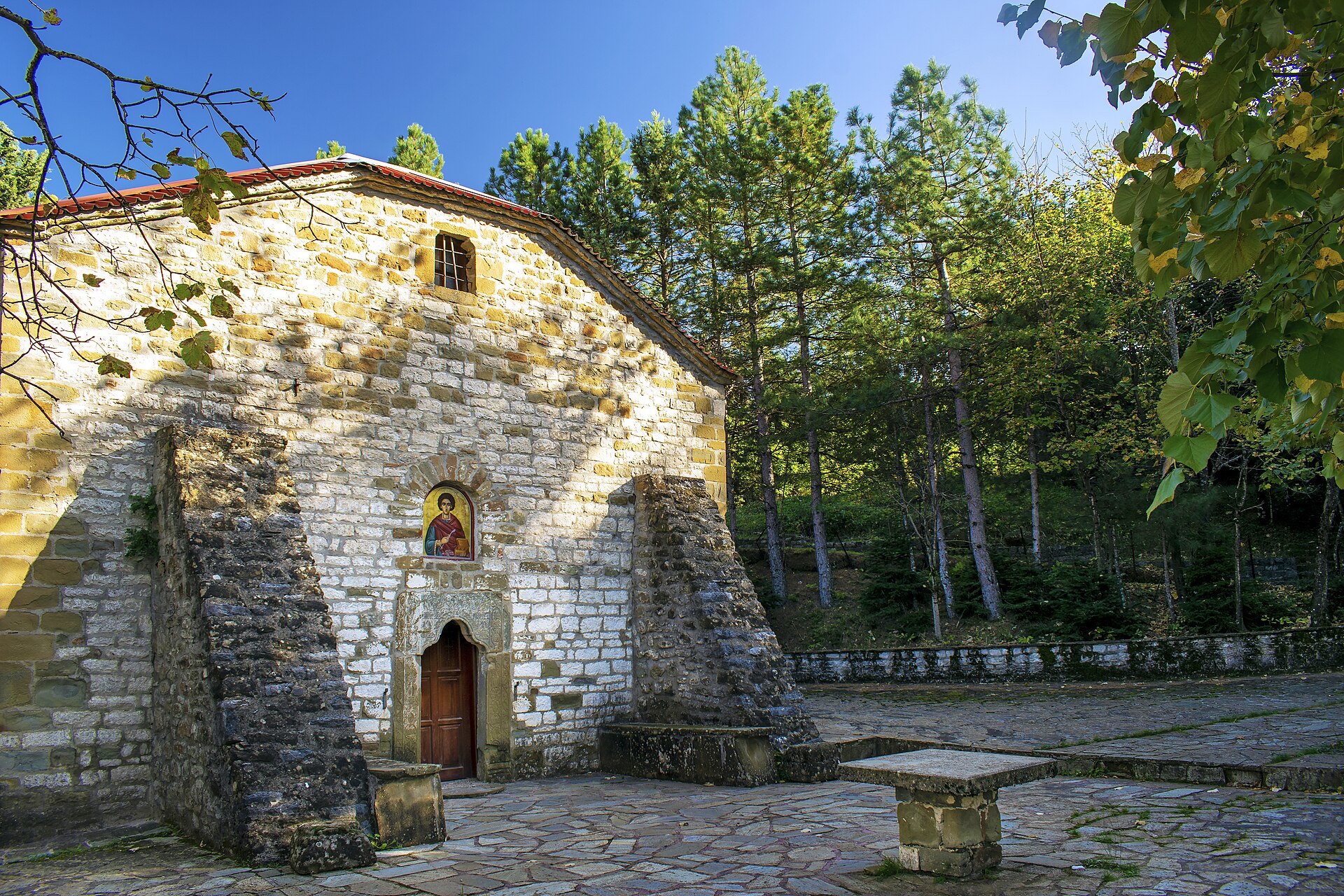 Karamanoli, mountain village in Greece