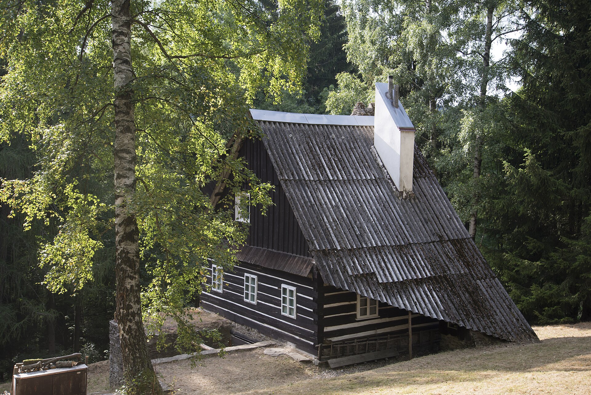 Skiareál Studenov — Alpine village in Czechia