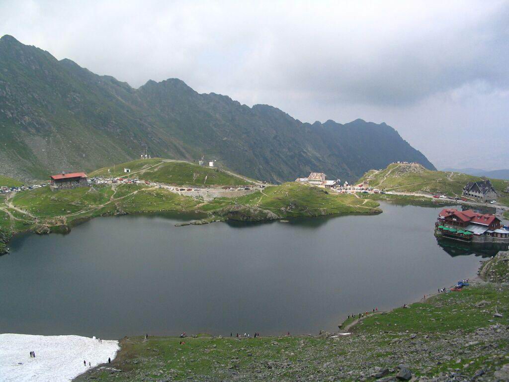 Balea Lac, mountain village in Romania