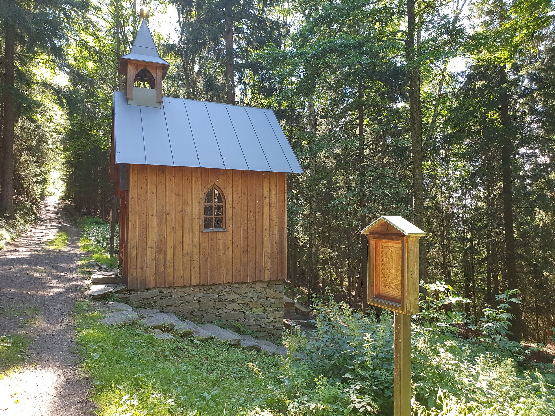 Zlatá Olešnice — Alpine village in Czechia