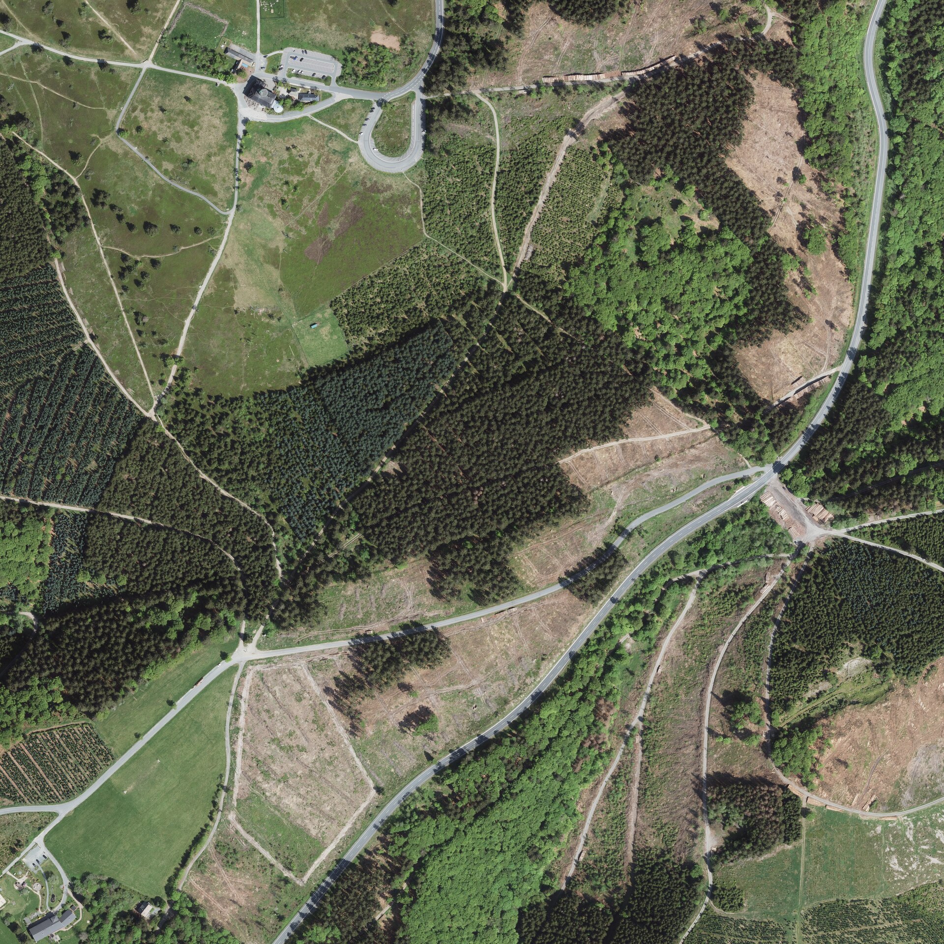 Neuastenberg Postwiese, mountain village in Germany