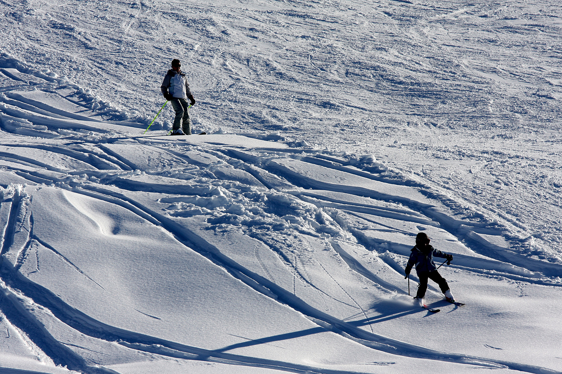 Pista slittini e bob, mountain village in Italy