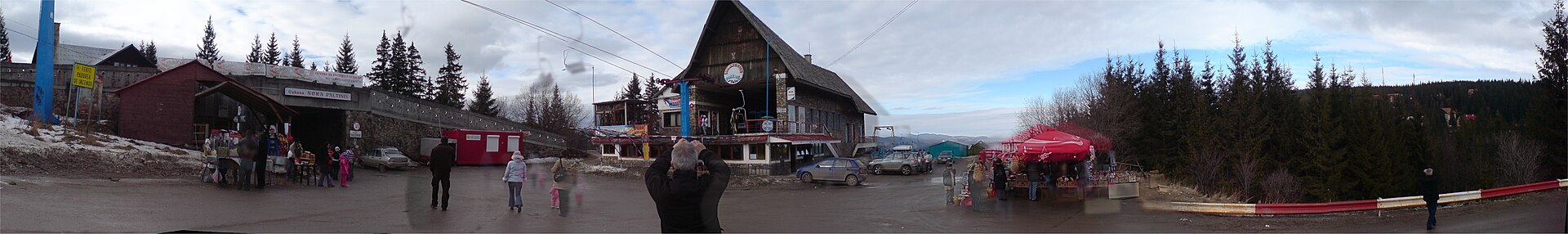Sibiu Telescaun Oncești Păltiniș, mountain village in Romania