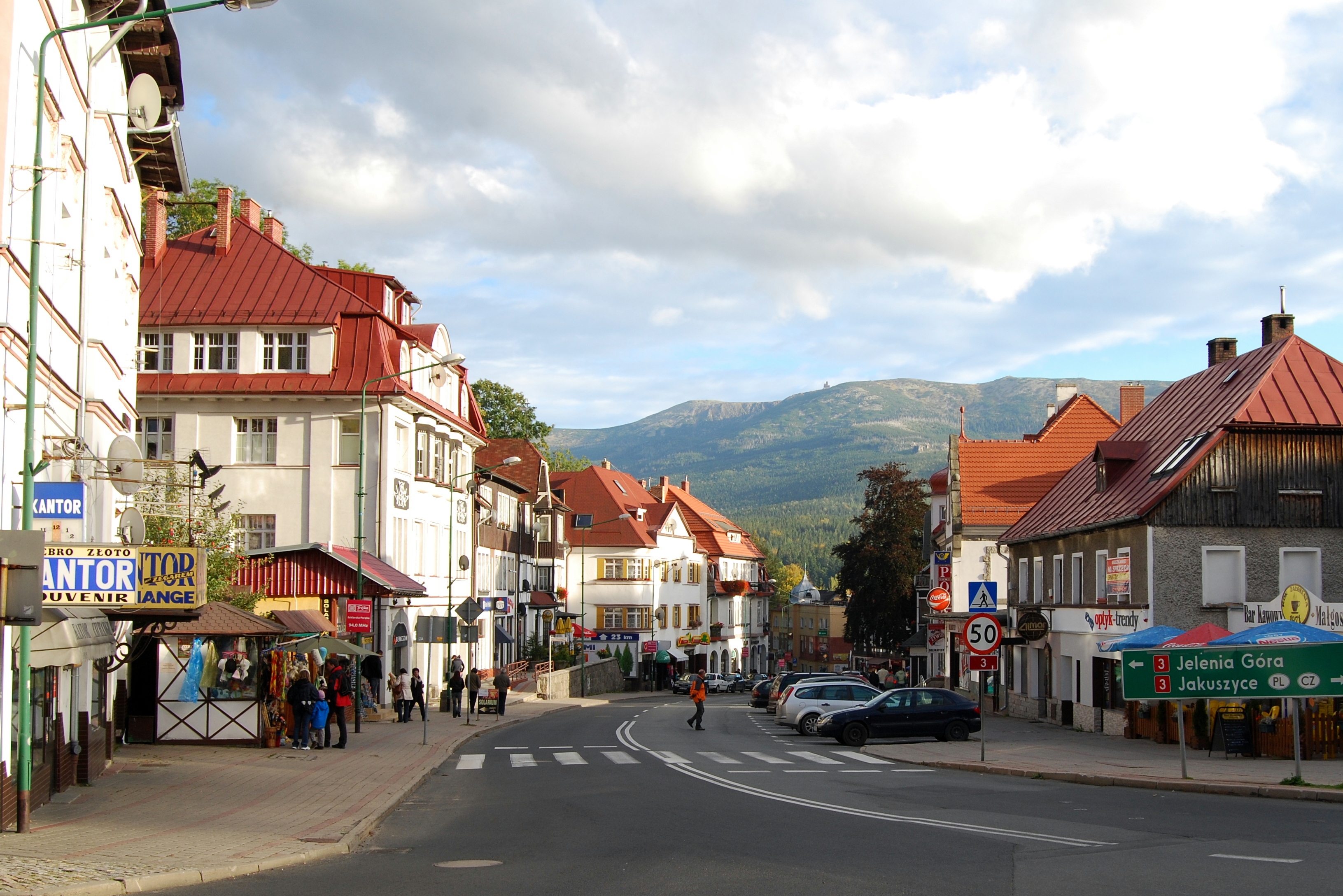 Szklarska Poręba, mountain village in Poland