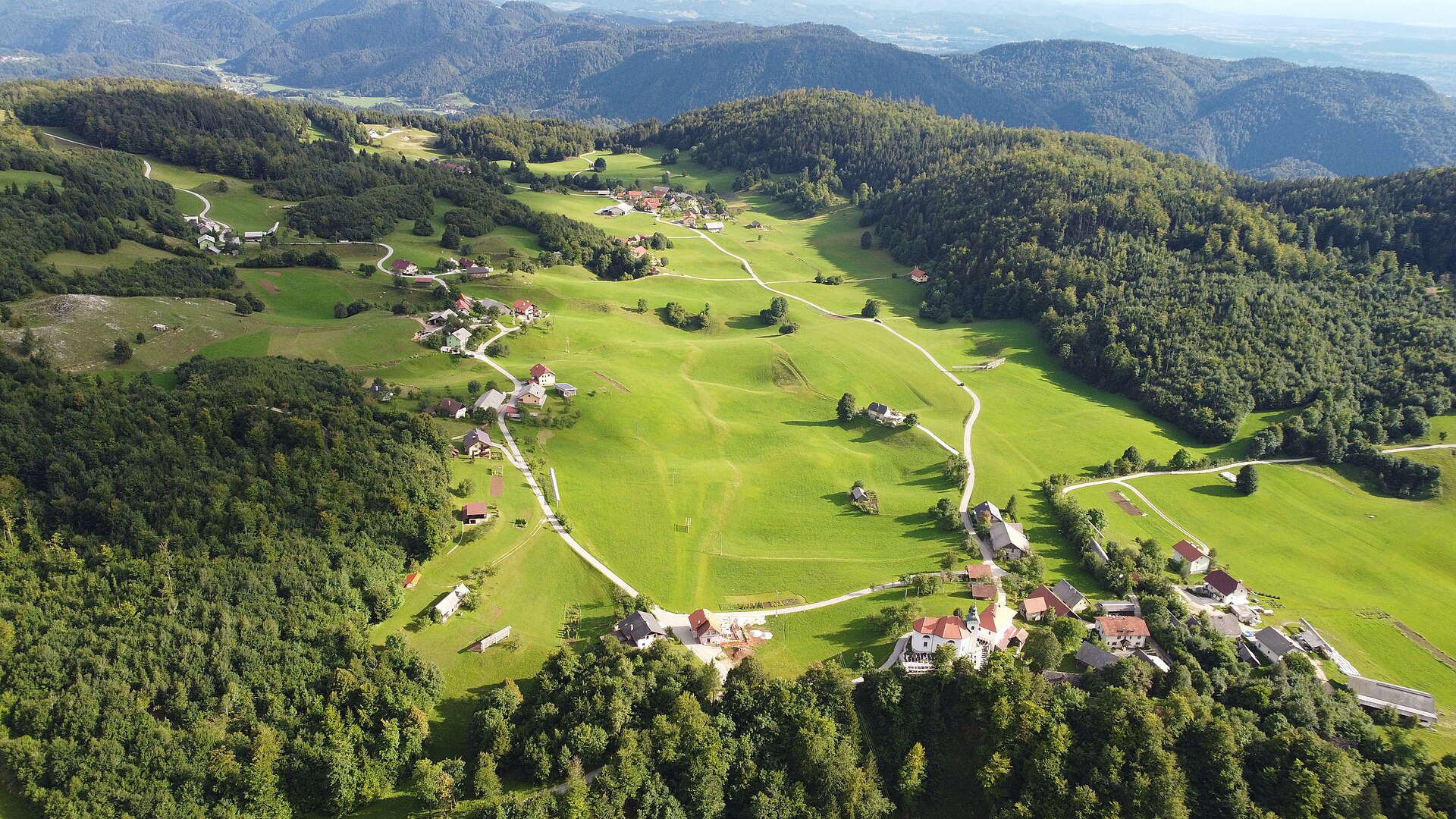 Osovje — Alpine village in Slovenia