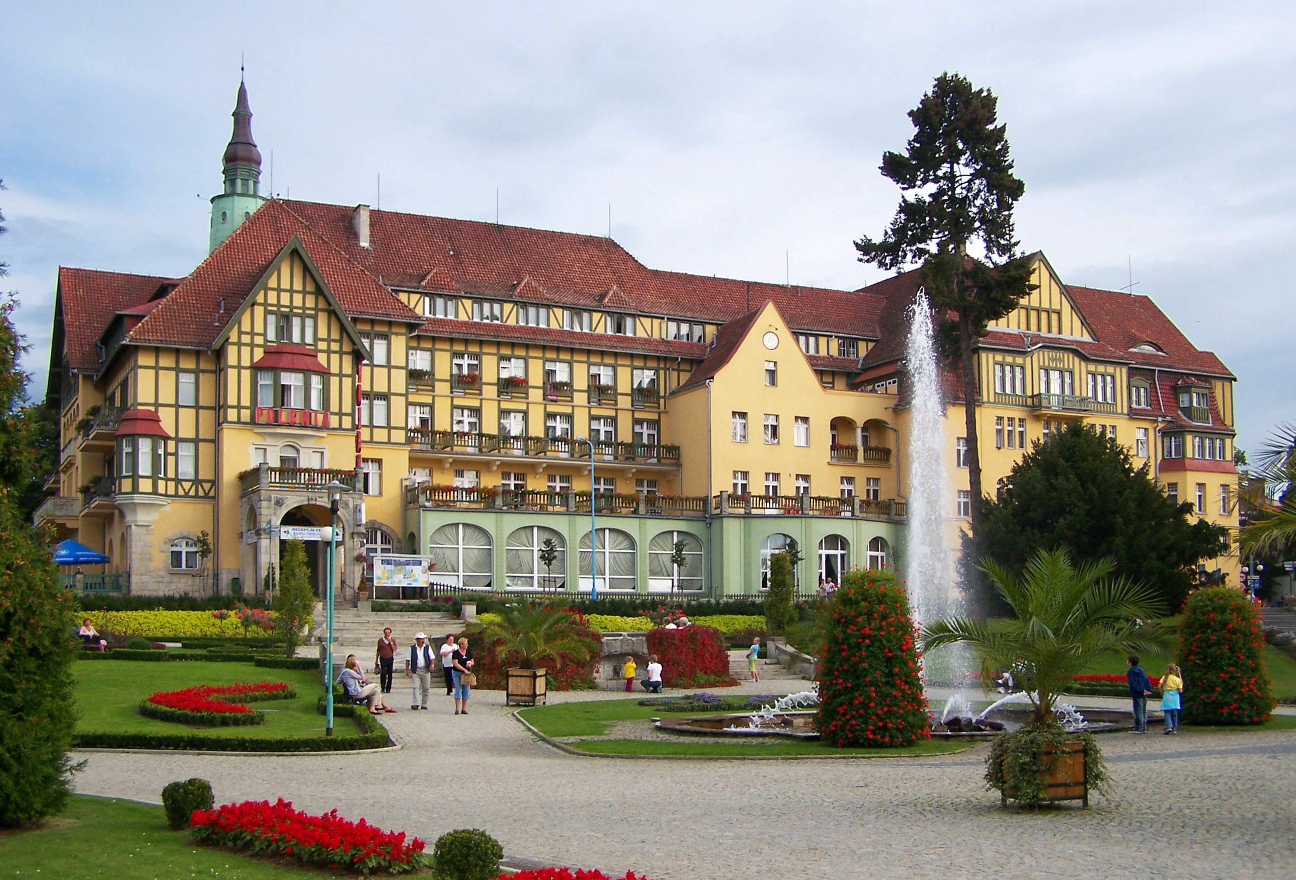 Kudowa Zdrój — Alpine village in Poland