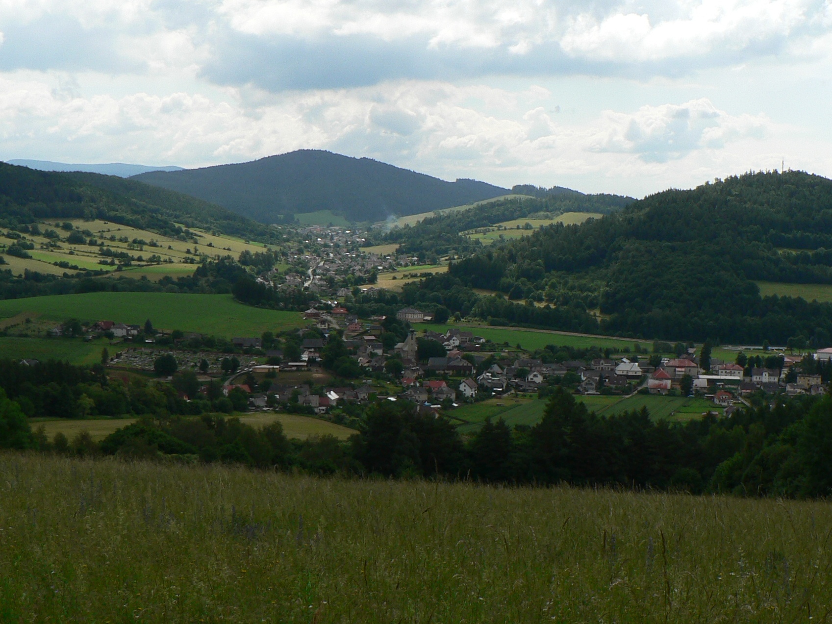 Ruda nad Moravou, mountain village in Czechia