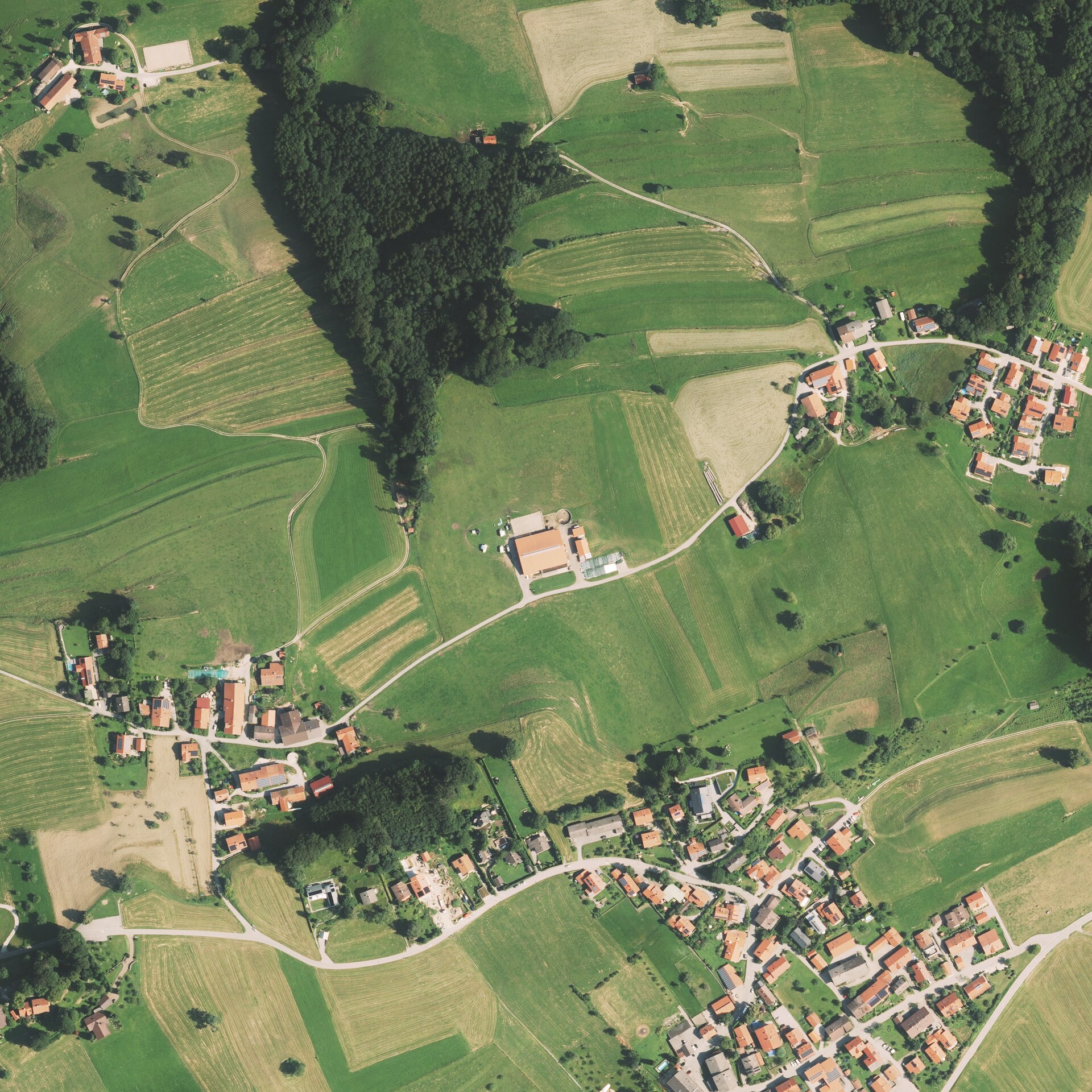 Rohrdorf, mountain village in Germany