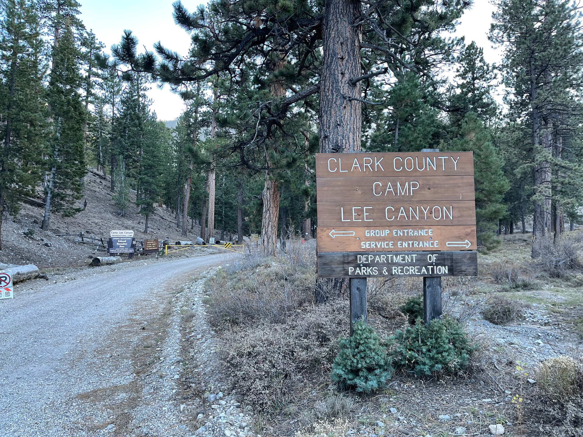 Lee Canyon, mountain village in United States