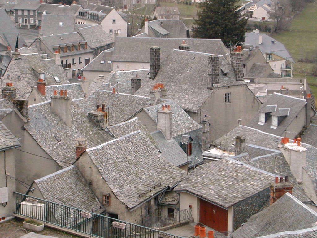 Laguiole, mountain village in France