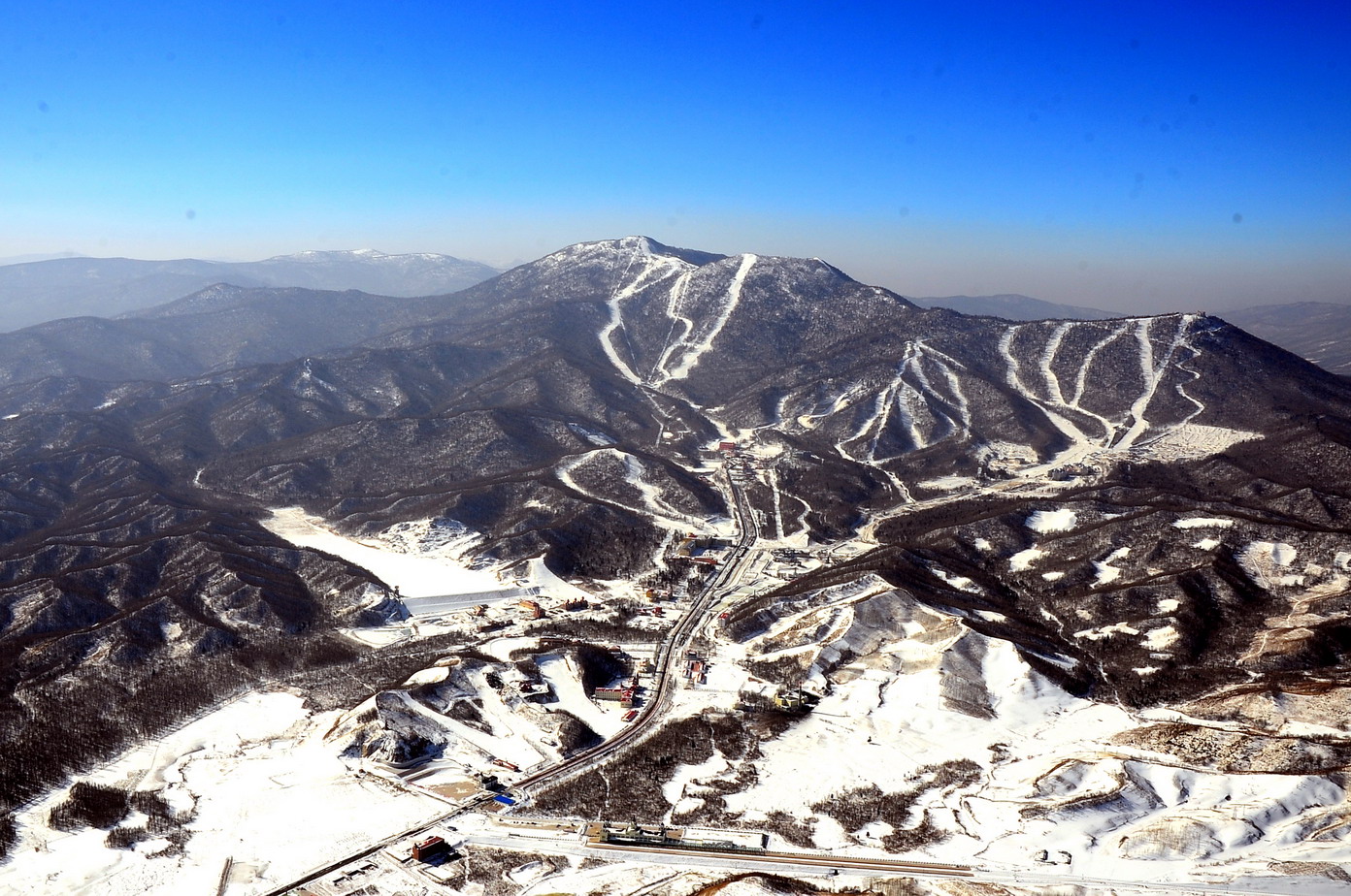 Yabuli, mountain village in China
