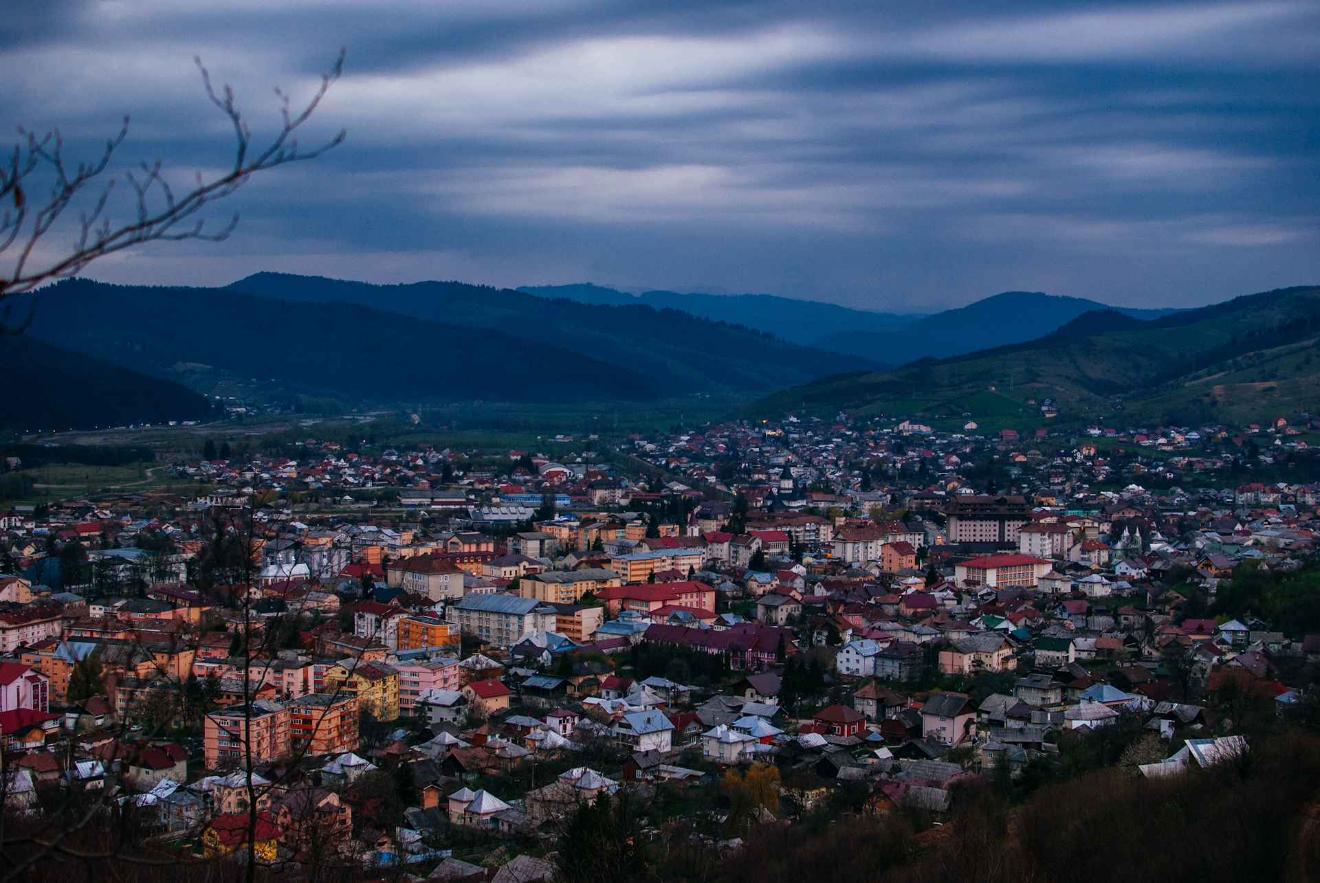 Gura Humorului, mountain village in Romania