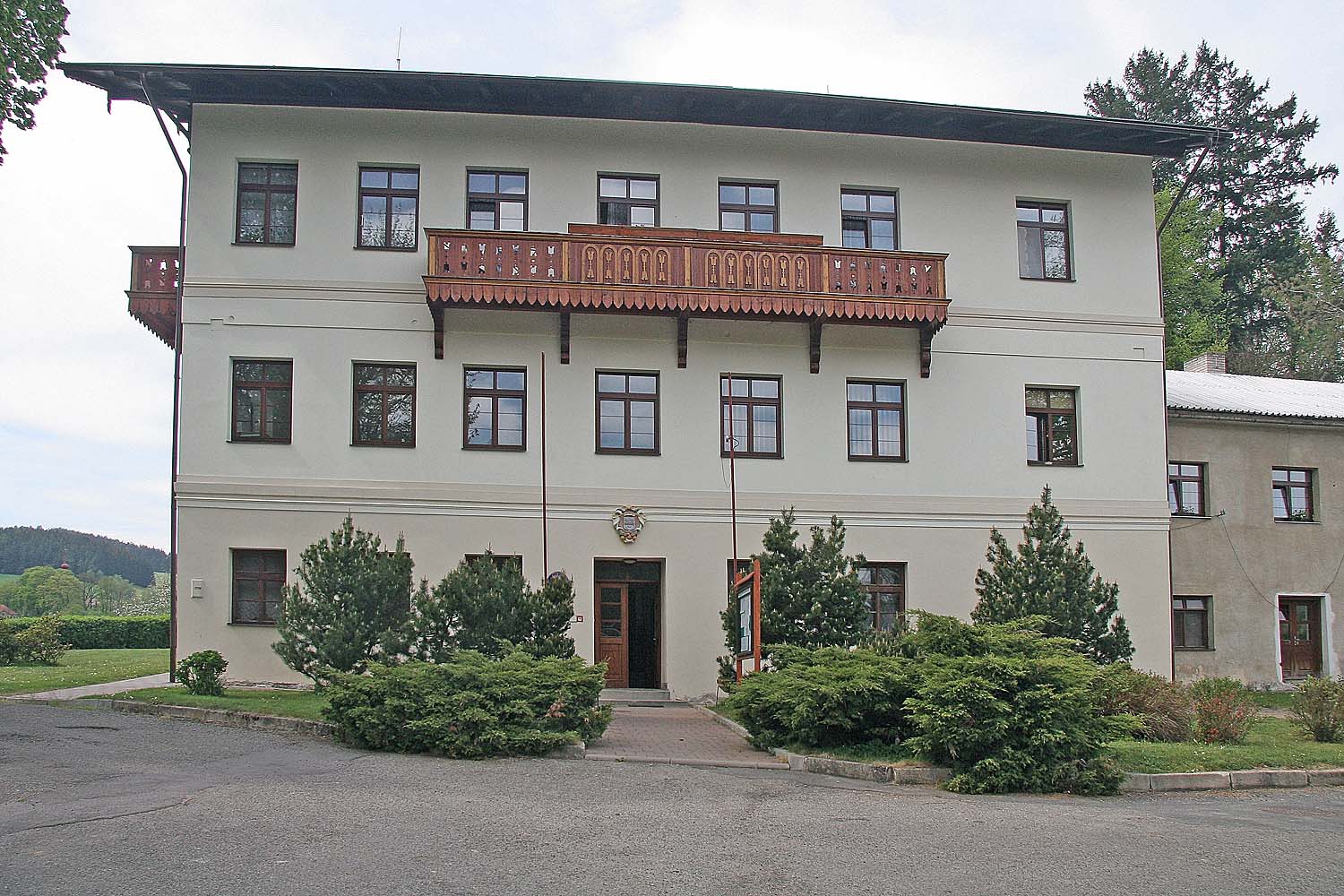 Dalečín — Alpine village in Czechia