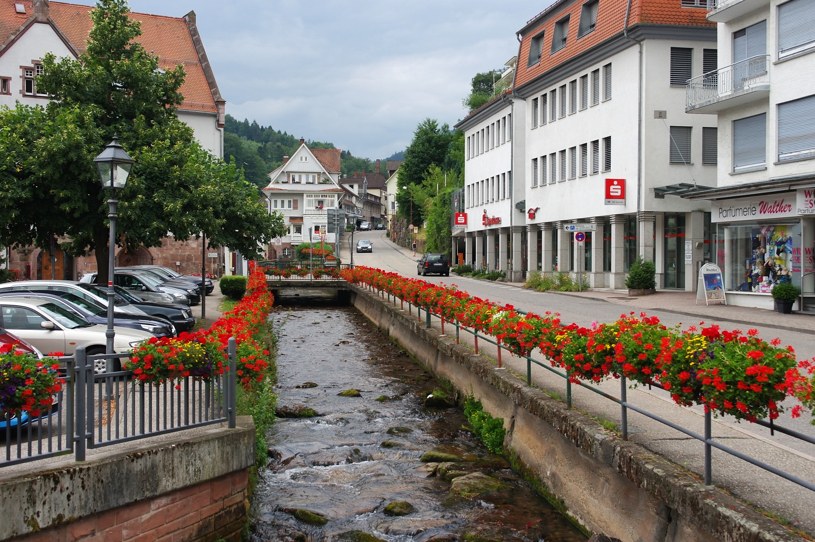 Bad Herrenalb, mountain village in Germany