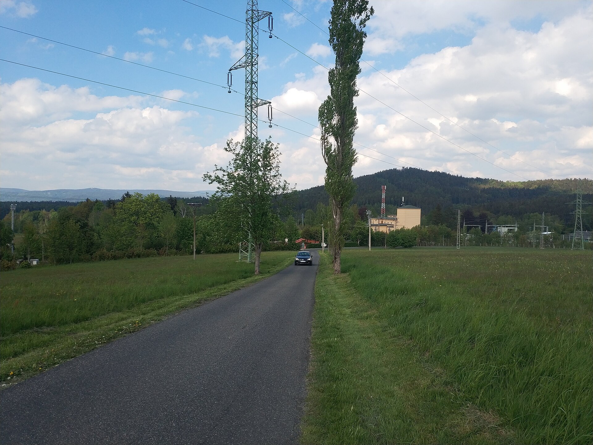 Areál Obří sud — Alpine village in Czechia