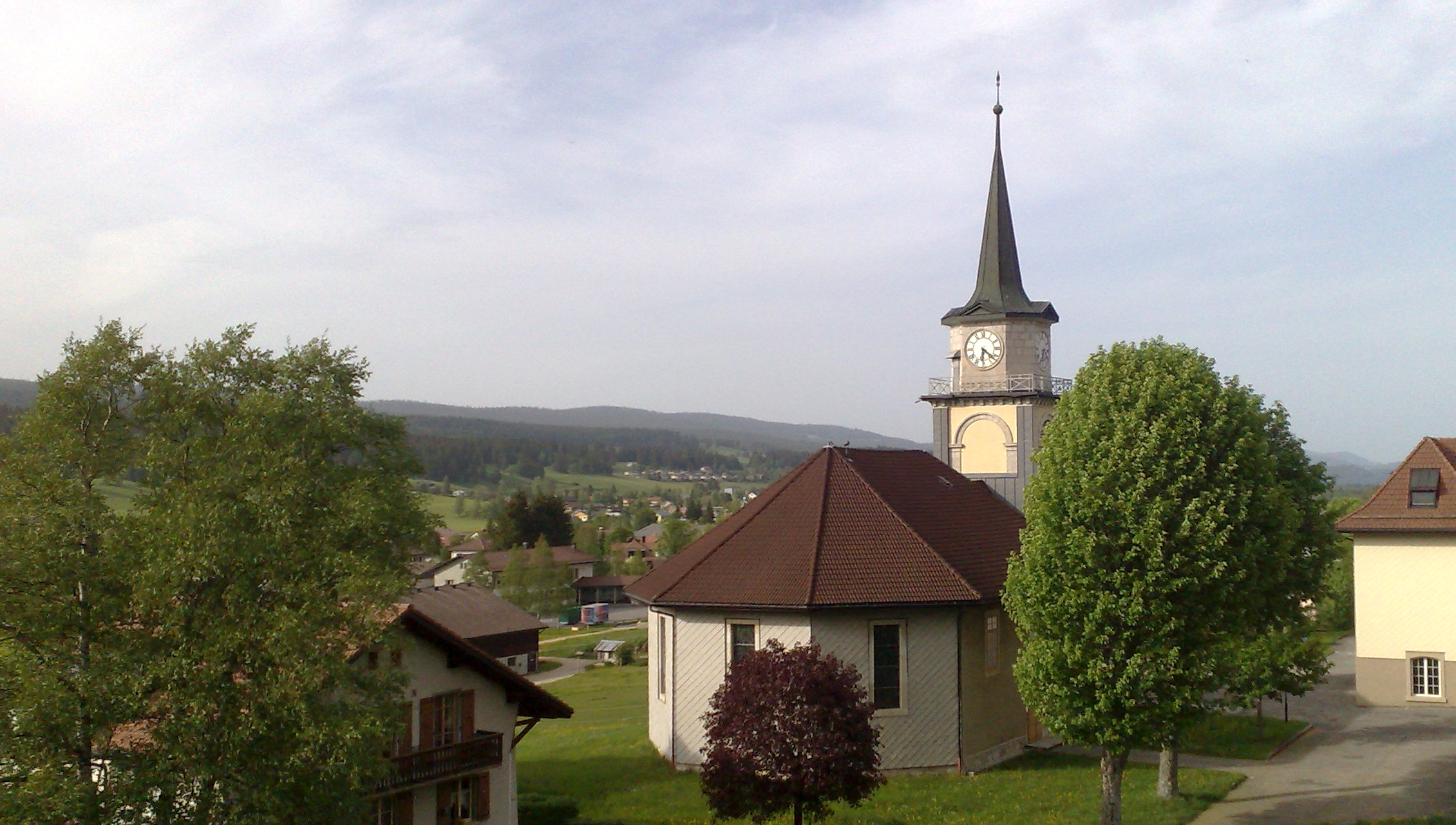 Le Brassus — Alpine village in Switzerland