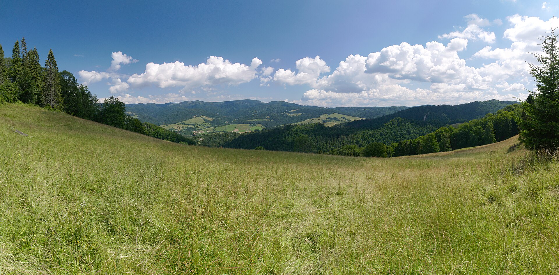 Pod Durbaszką — Alpine village in Poland
