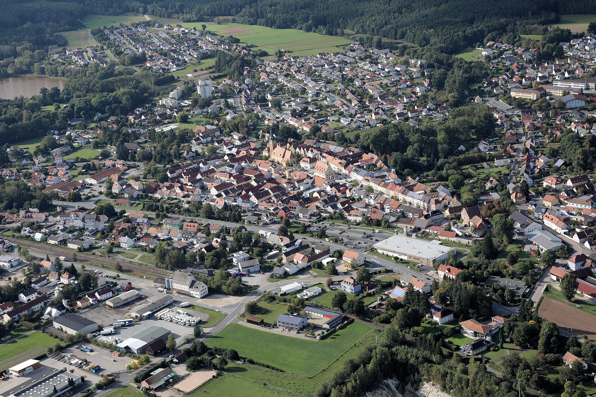Sandskigebiet Monte Kaolino, mountain village in Germany