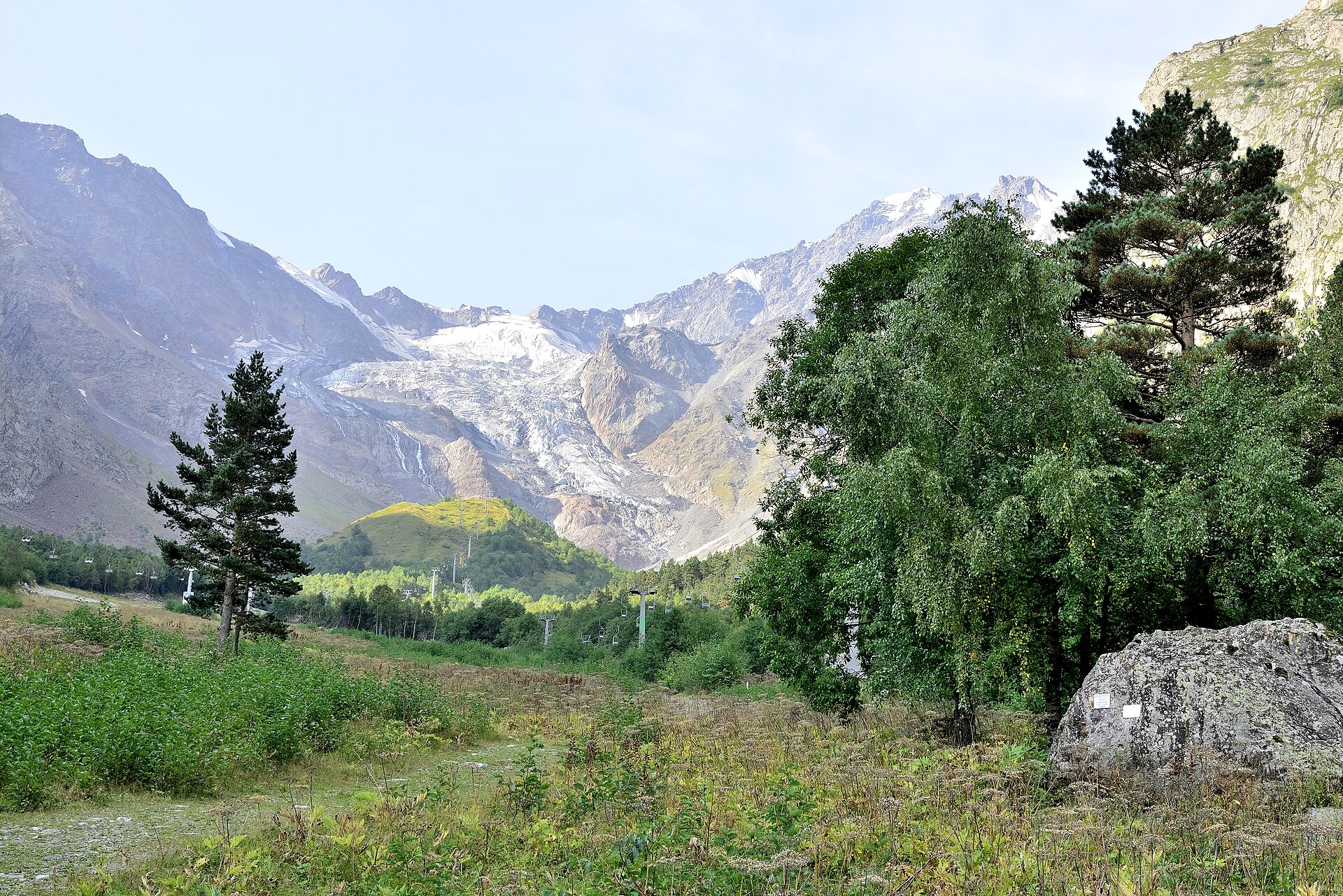 Цей, mountain village in Russia