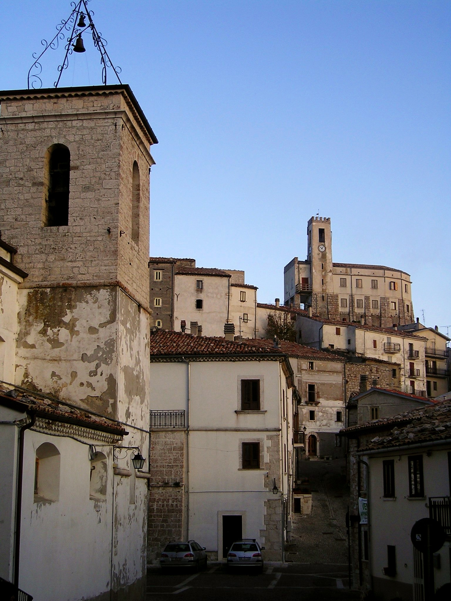 Gamberale, mountain village in Italy
