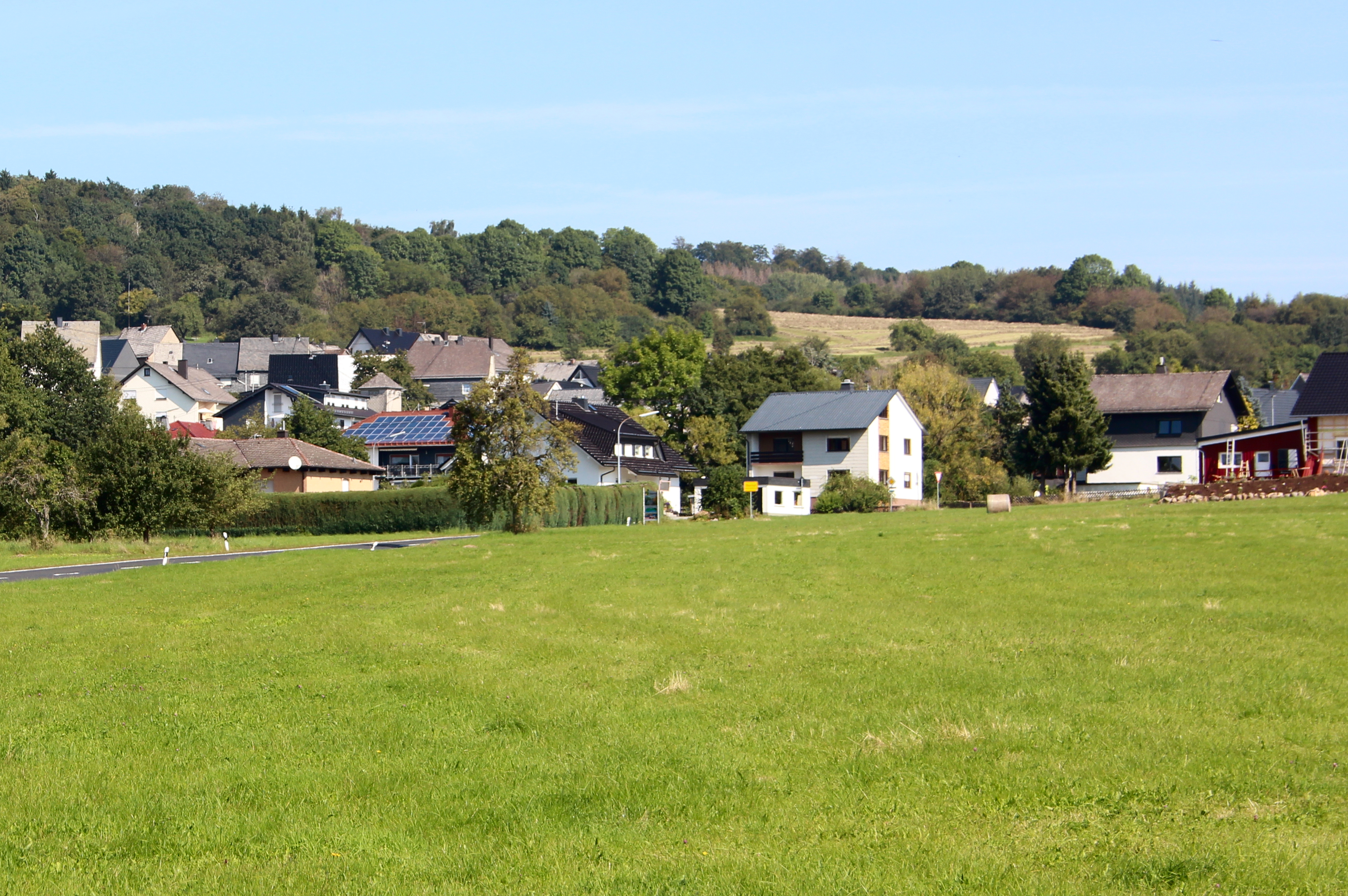 Oberrod, mountain village in Germany