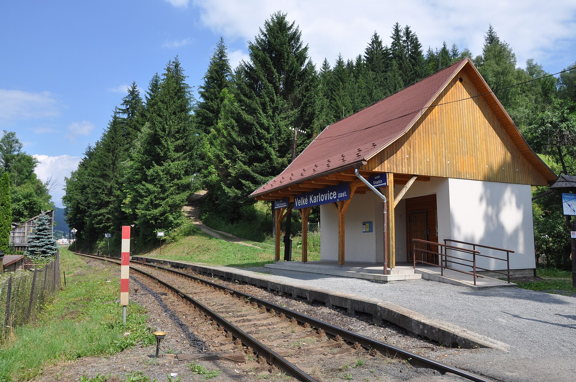 Jezerné — Alpine village in Czechia