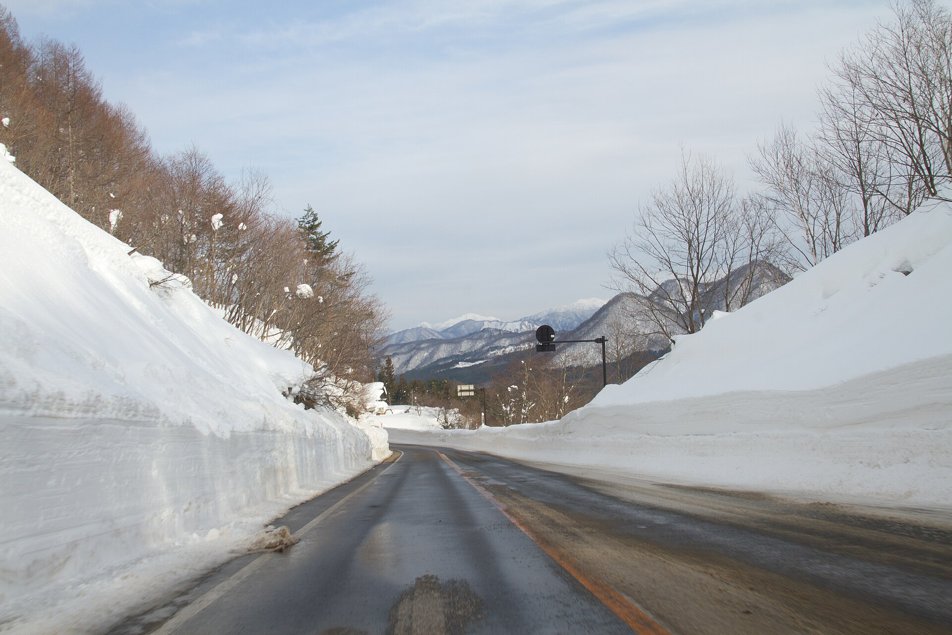 Aizu Kogen Daikura Ski Resort, mountain village in Japan