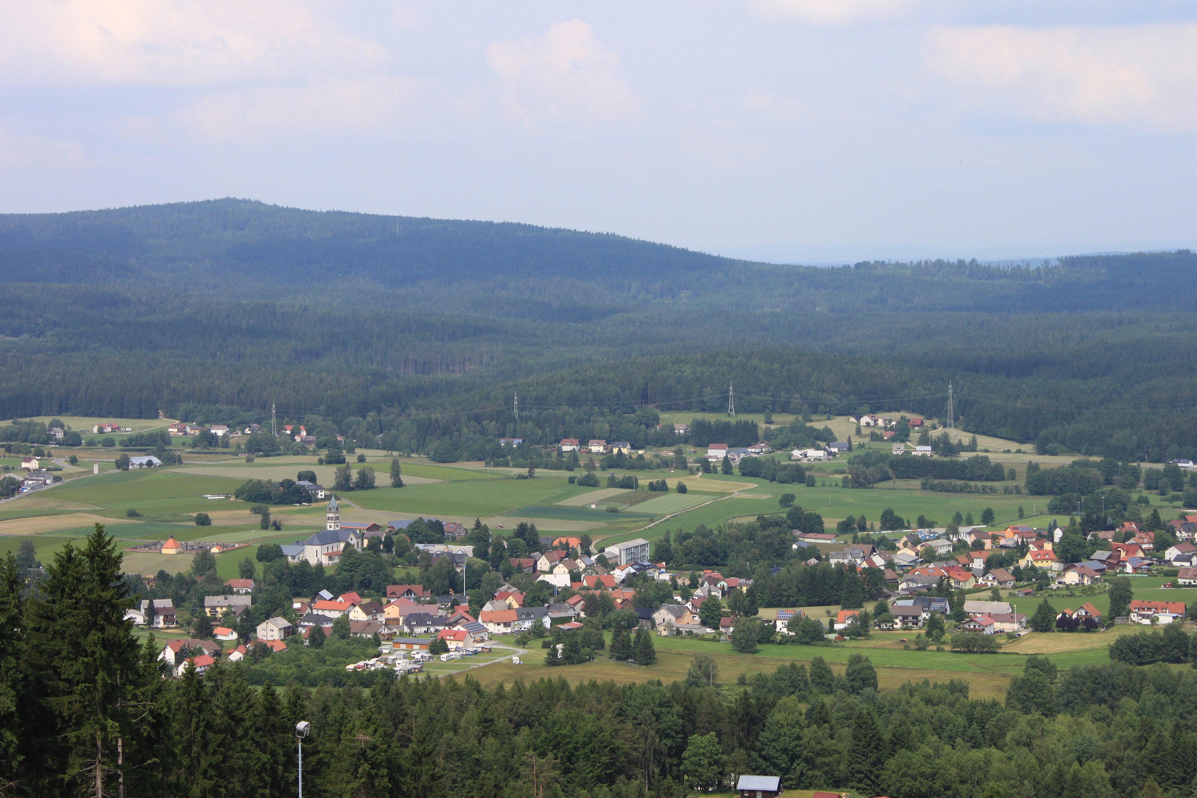 Mehlmeisel, mountain village in Germany