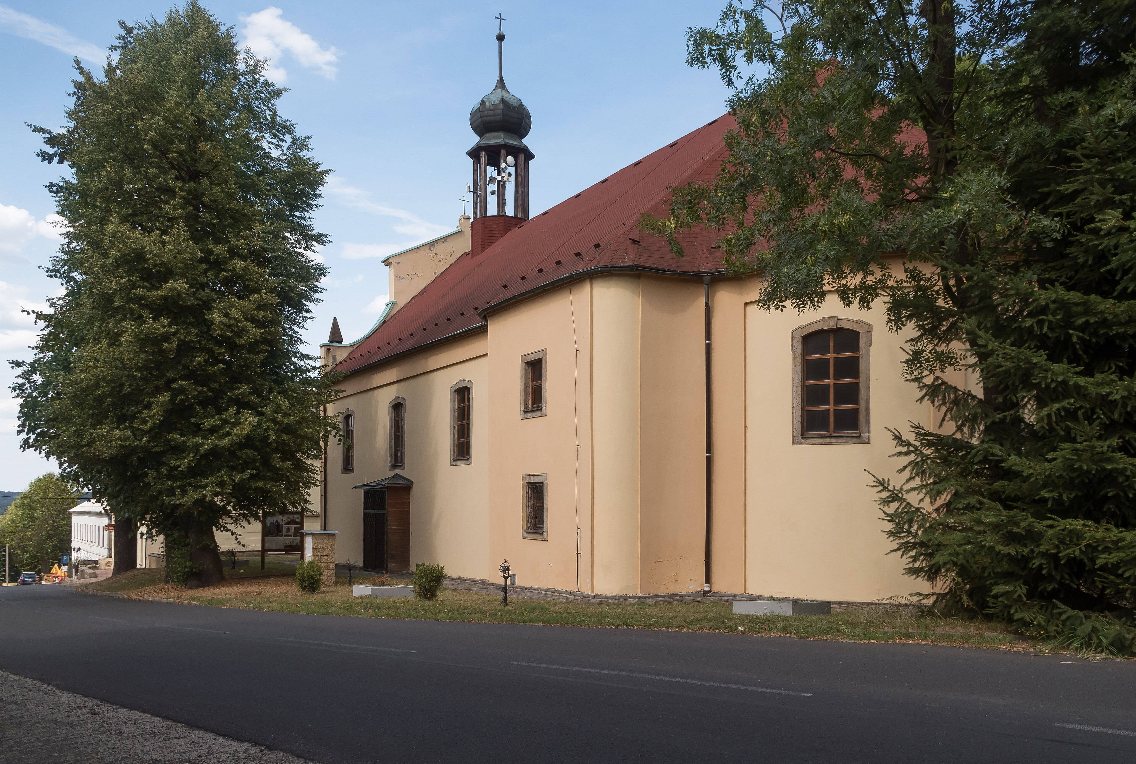 Brandov, mountain village in Czechia