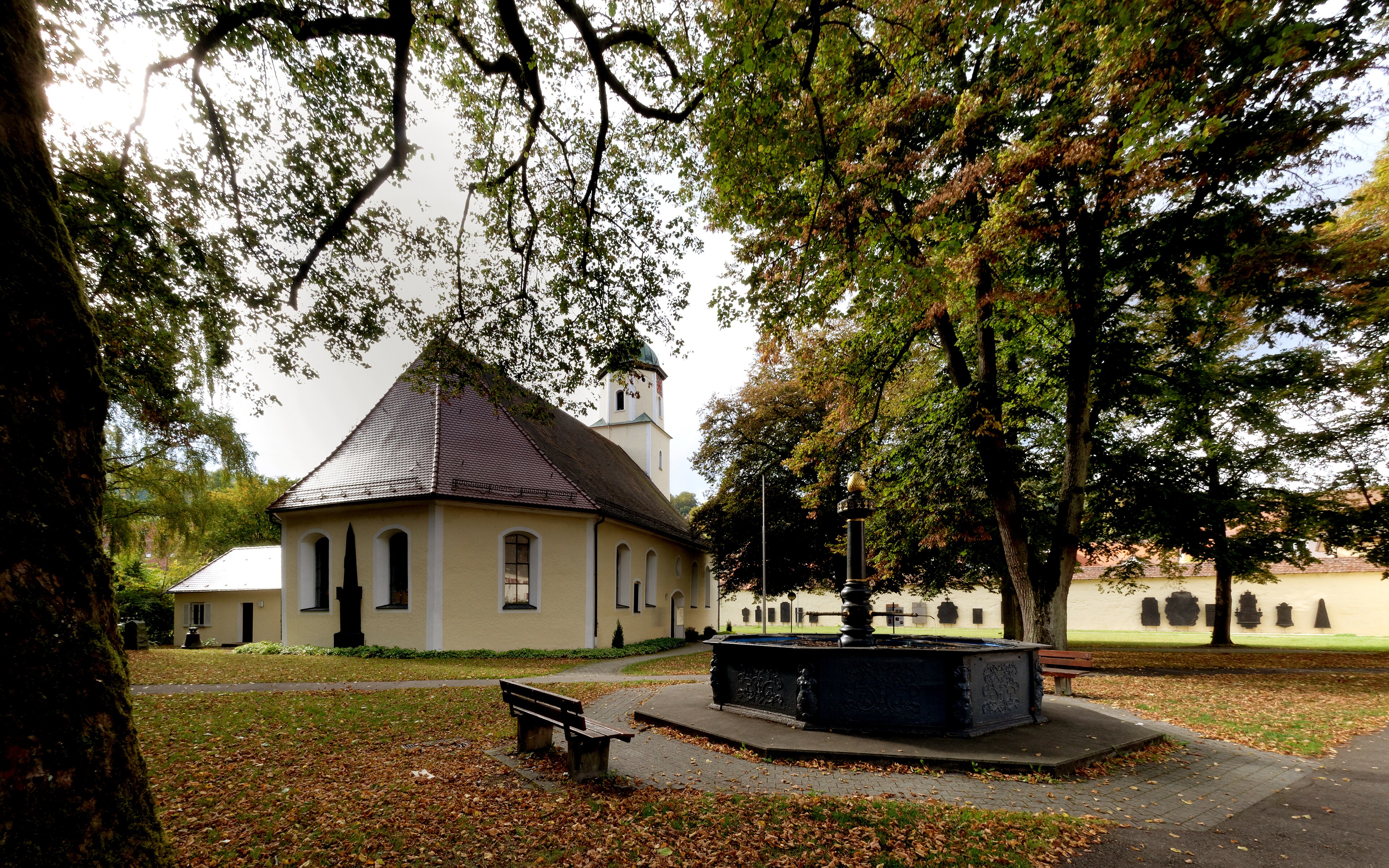 Königsbronn Abbey, mountain village in Germany