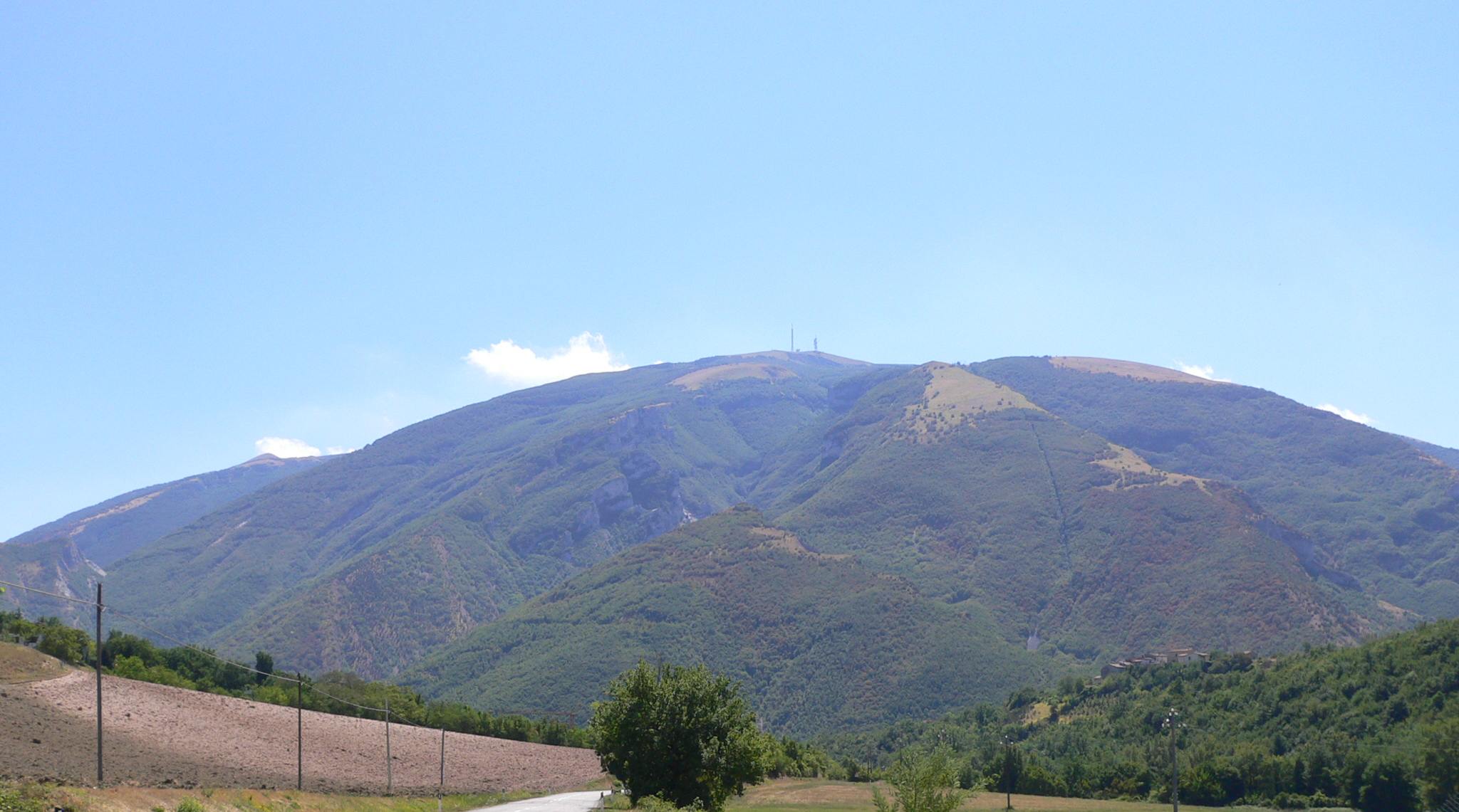 Monte Nerone, mountain village in Italy