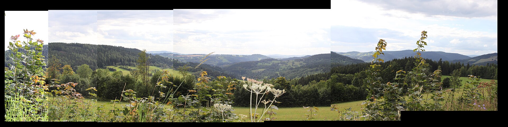 Modrá hvězda - Bahýnka — Alpine village in Czechia