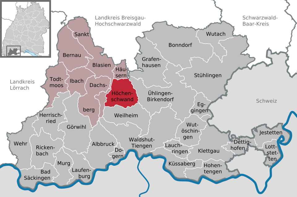 Höchenschwand — Alpine village in Germany
