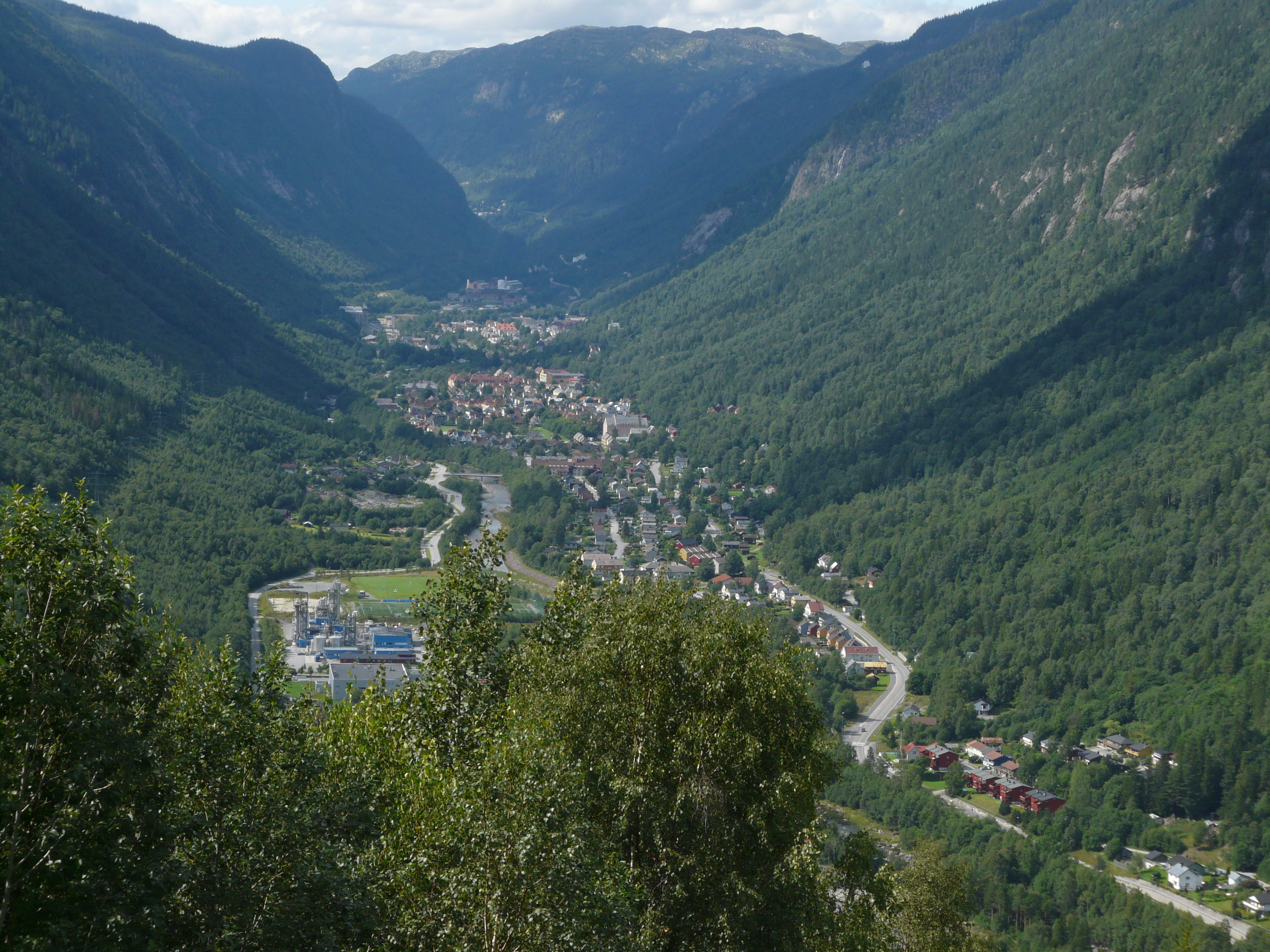 Tinn, mountain village in Norway