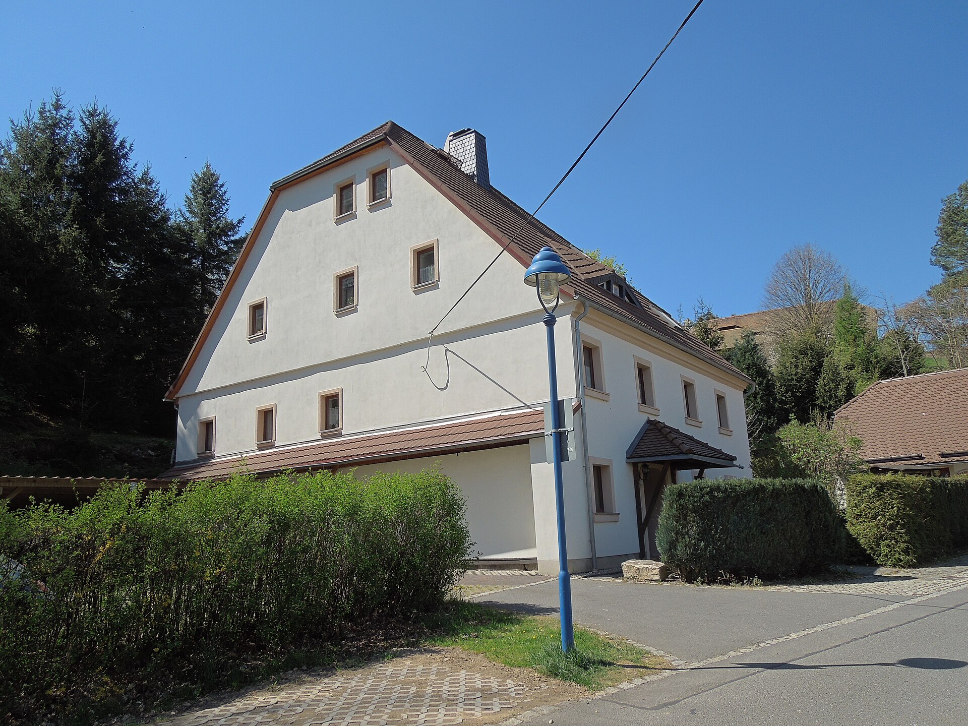 Hainewalde, mountain village in Germany