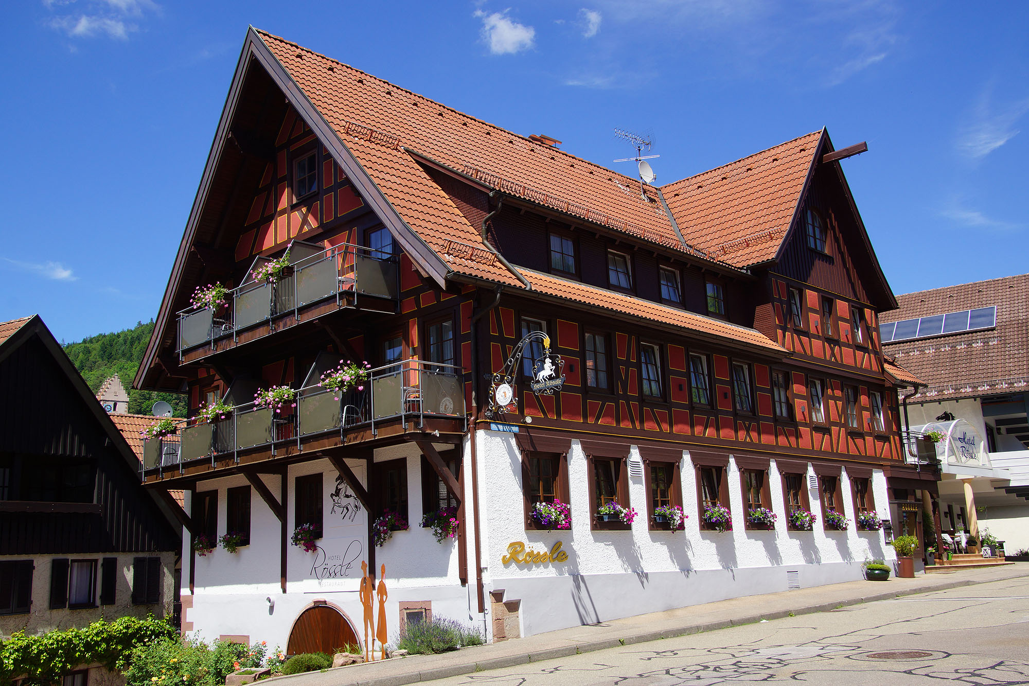 Alpirsbach, mountain village in Germany