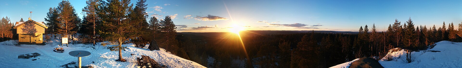 Marikollen skisenter, mountain village in Norway