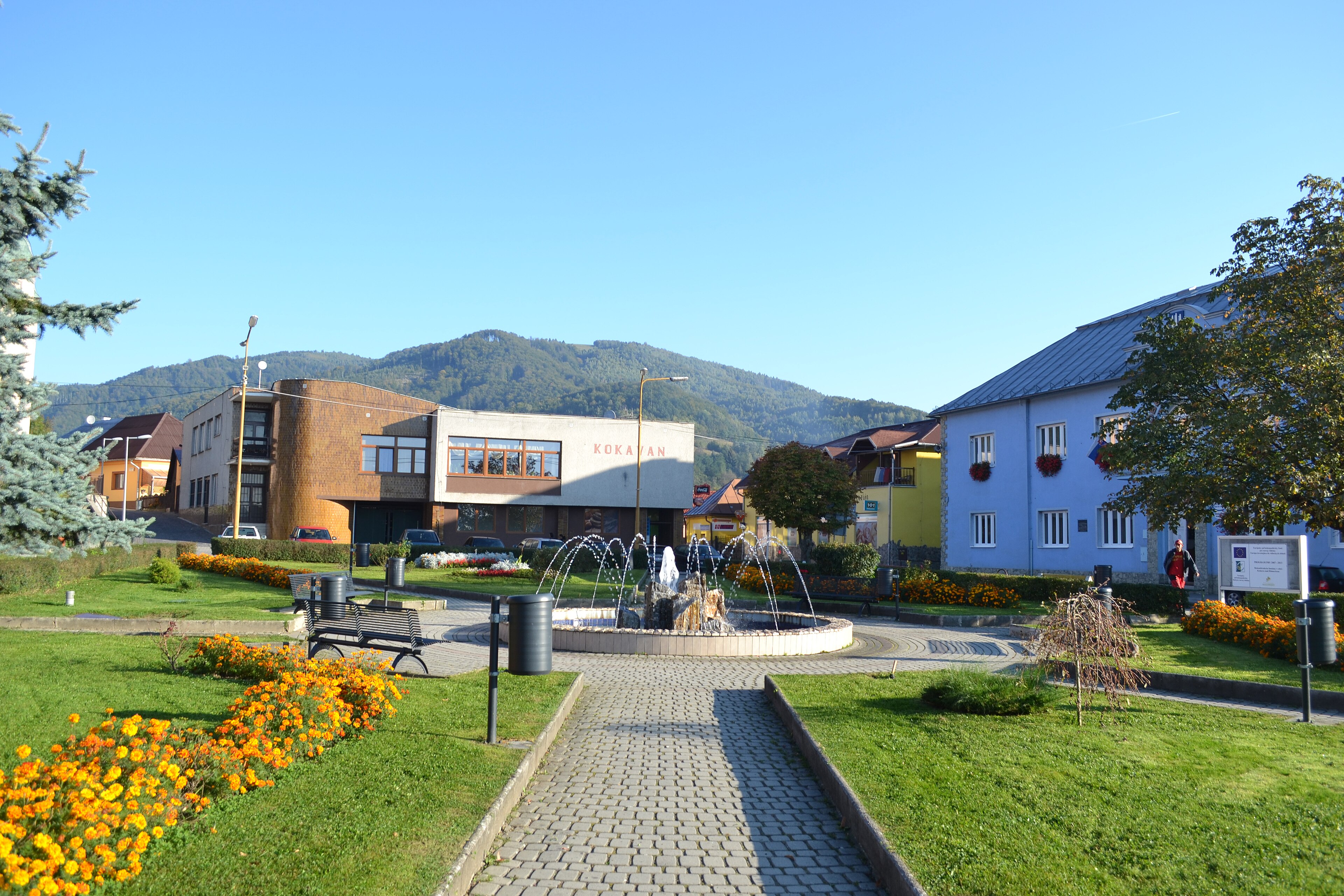 Kokava nad Rimavicou, mountain village in Slovakia