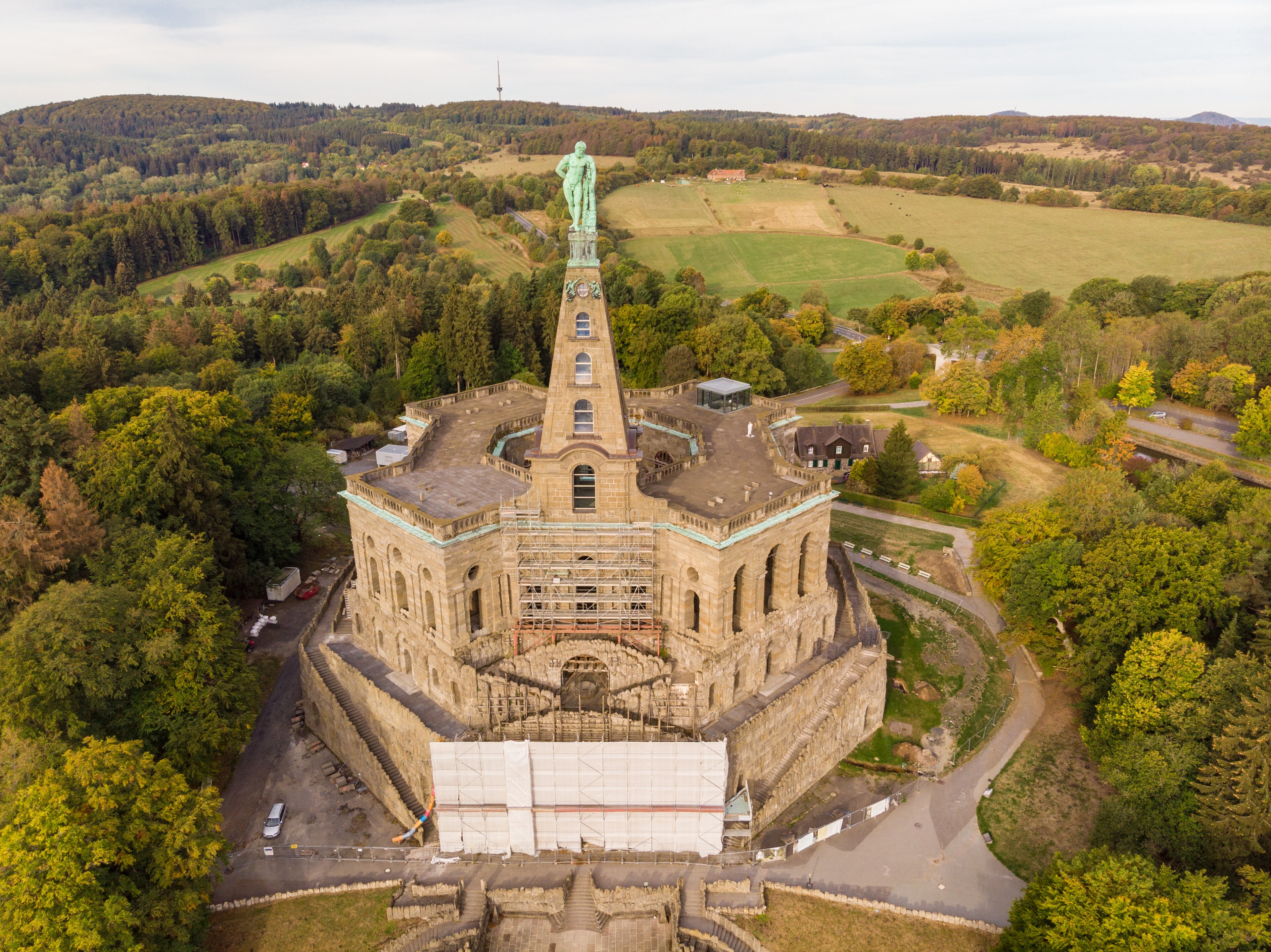 Kassel, mountain village in Germany