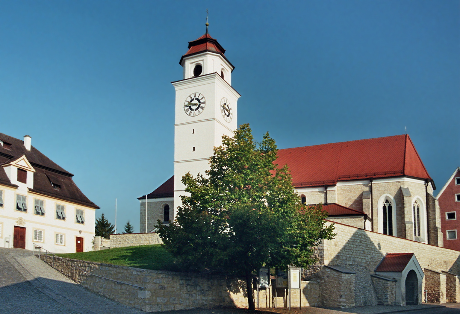 Dollnstein, mountain village in Germany