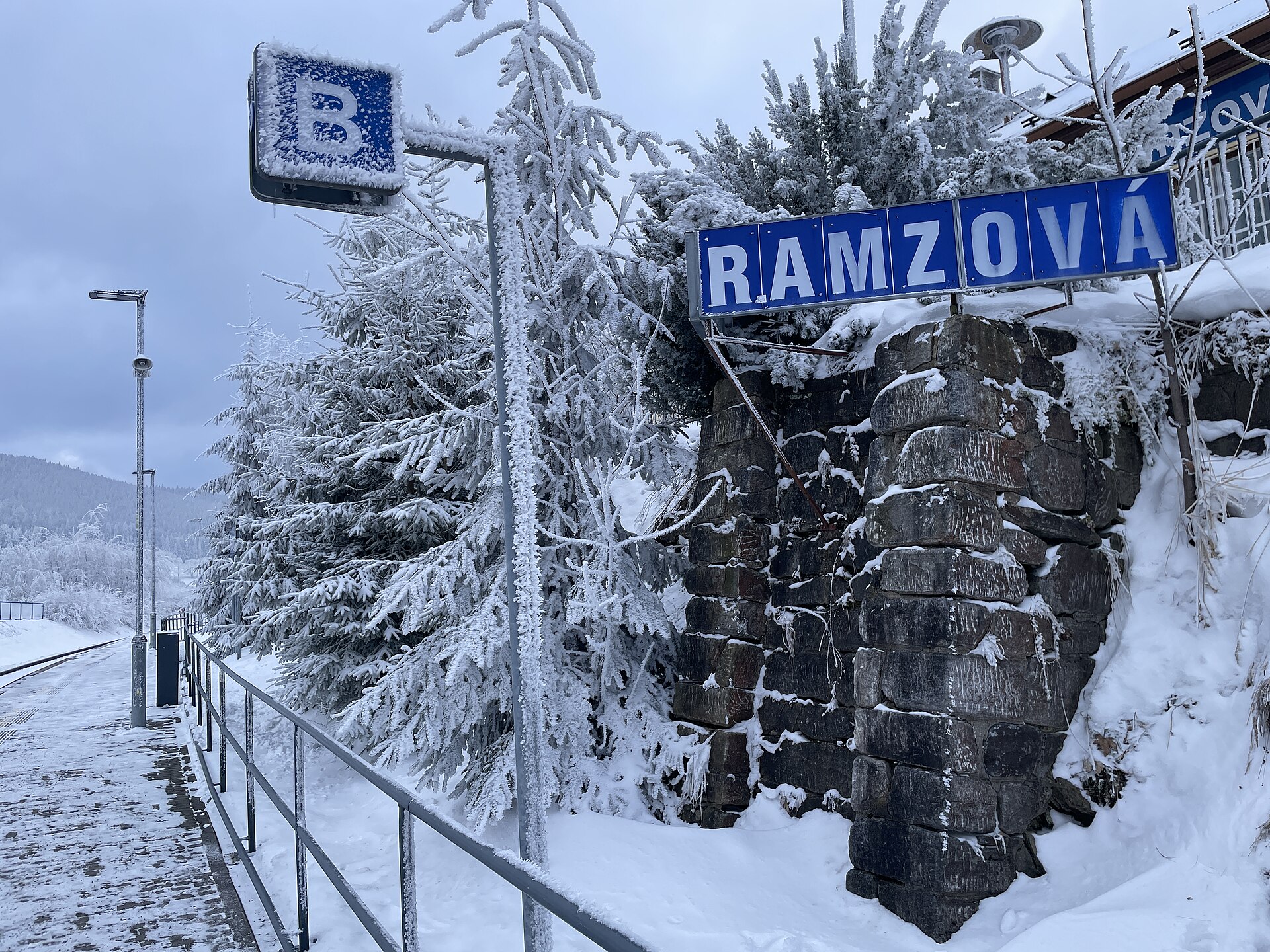 Ramzová, mountain village in Czechia