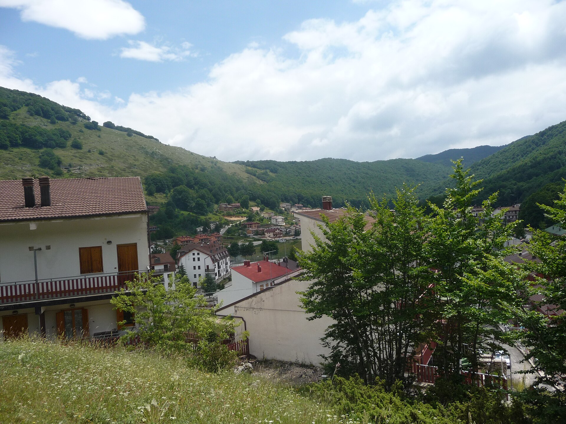 Camporotondo, mountain village in Italy