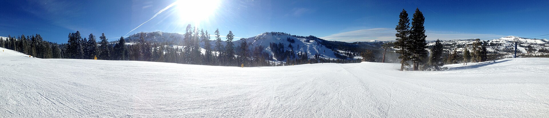 Sugar Bowl Resort, mountain village in United States