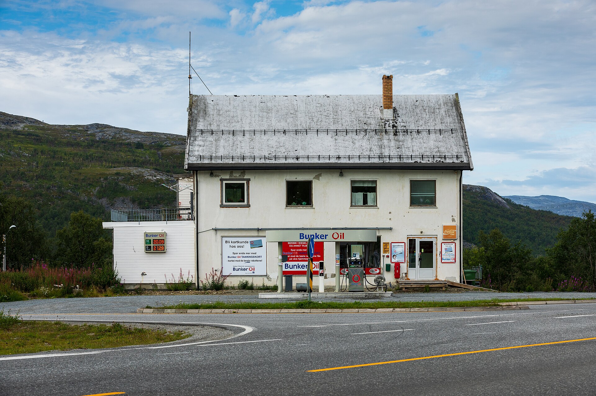 Skaidi, mountain village in Norway