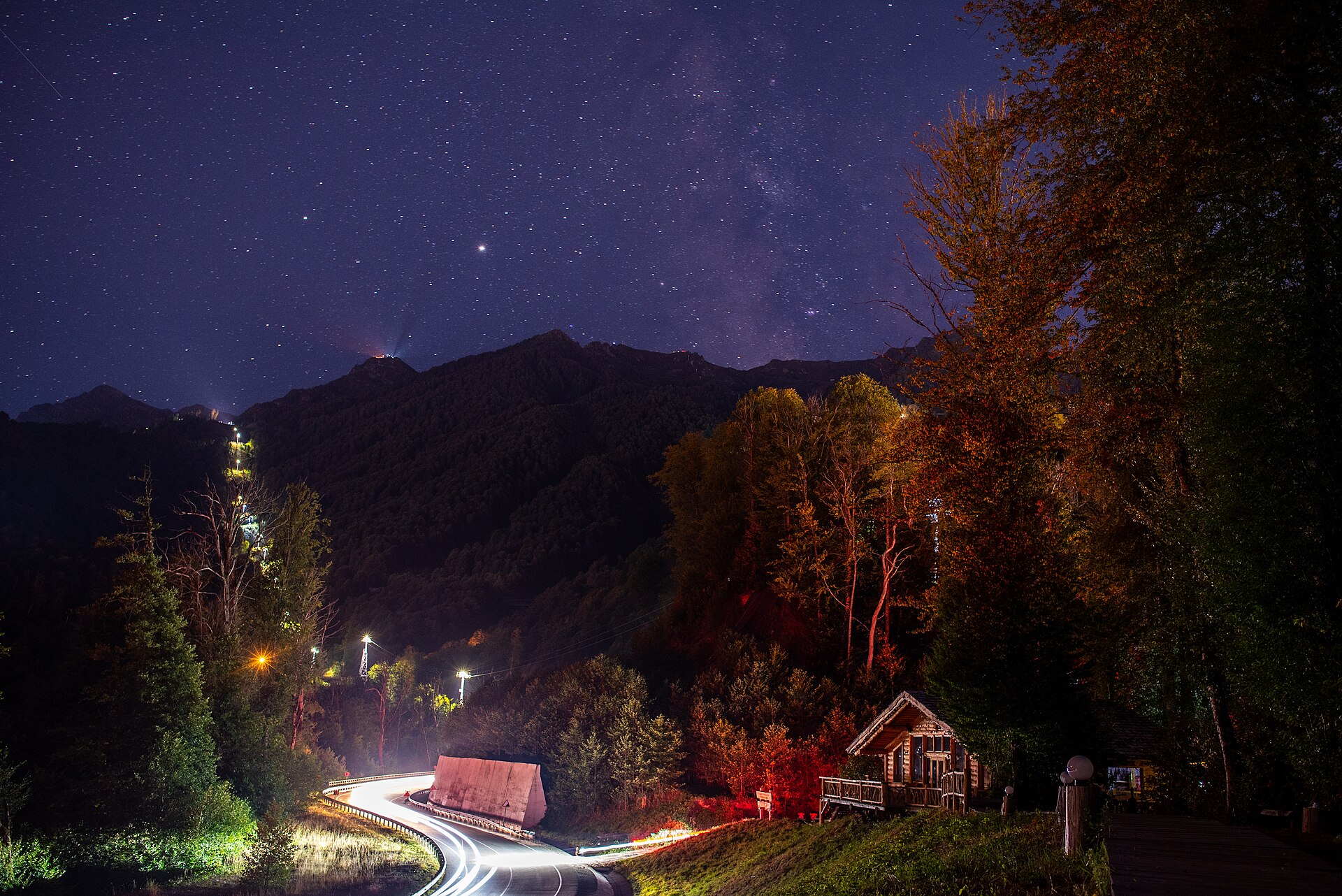 Alpika — Alpine village in Russia