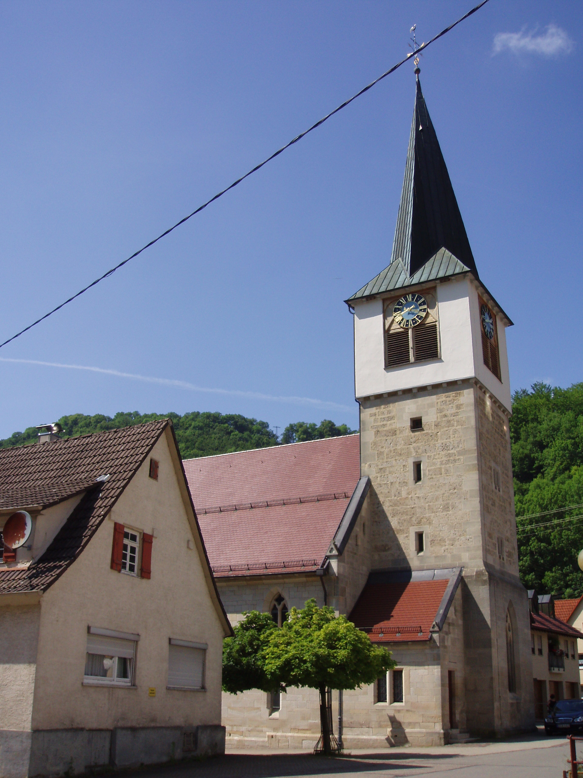 Lenningen — Alpine village in Germany