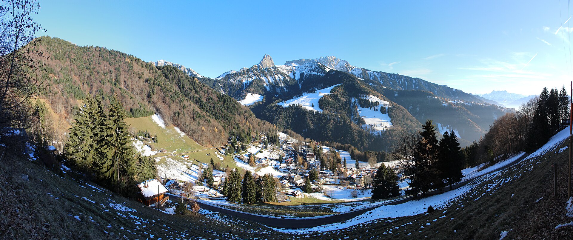 Les Prévondes — Alpine village in Switzerland