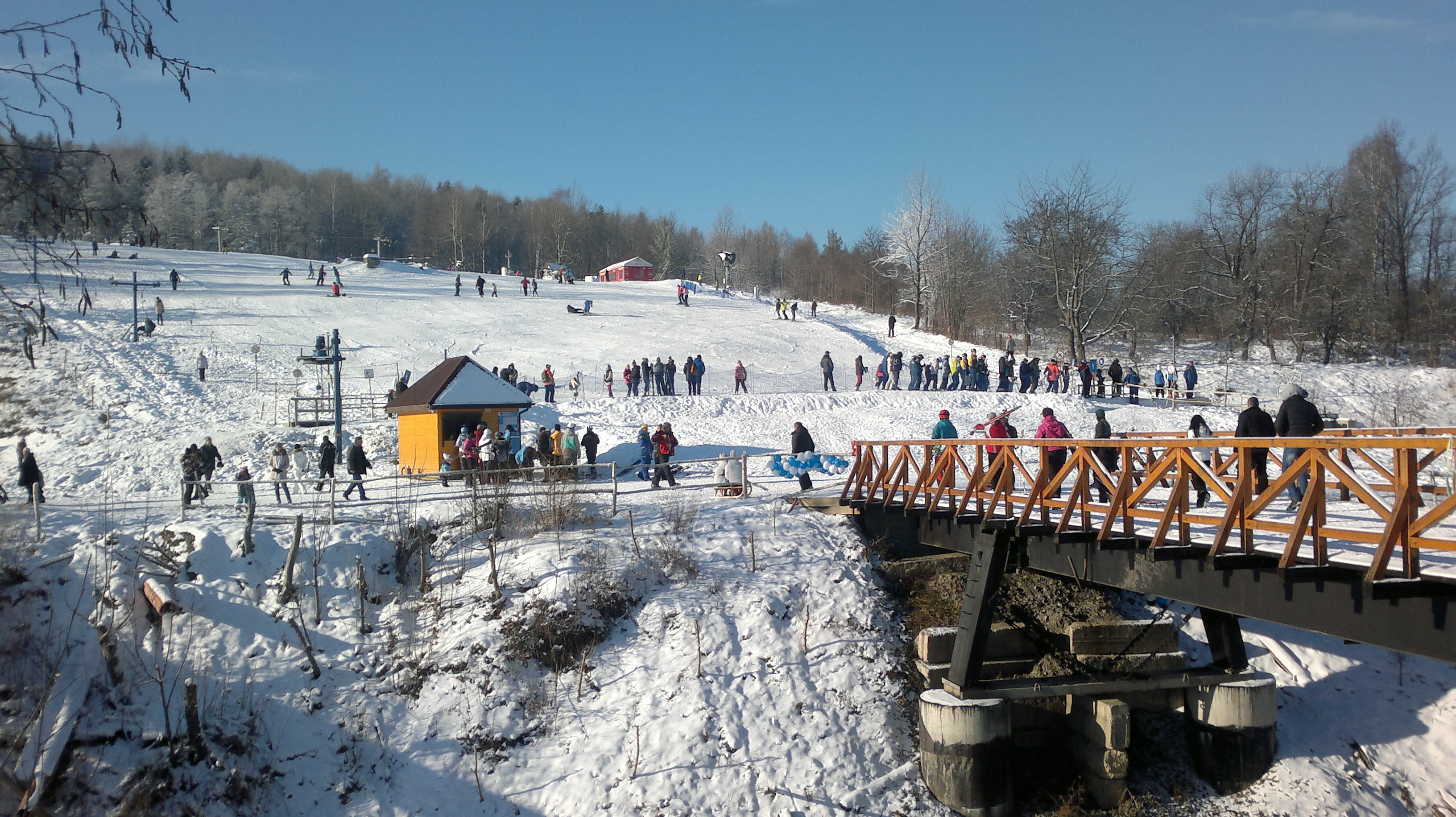 Bukovytsia, mountain village in Ukraine