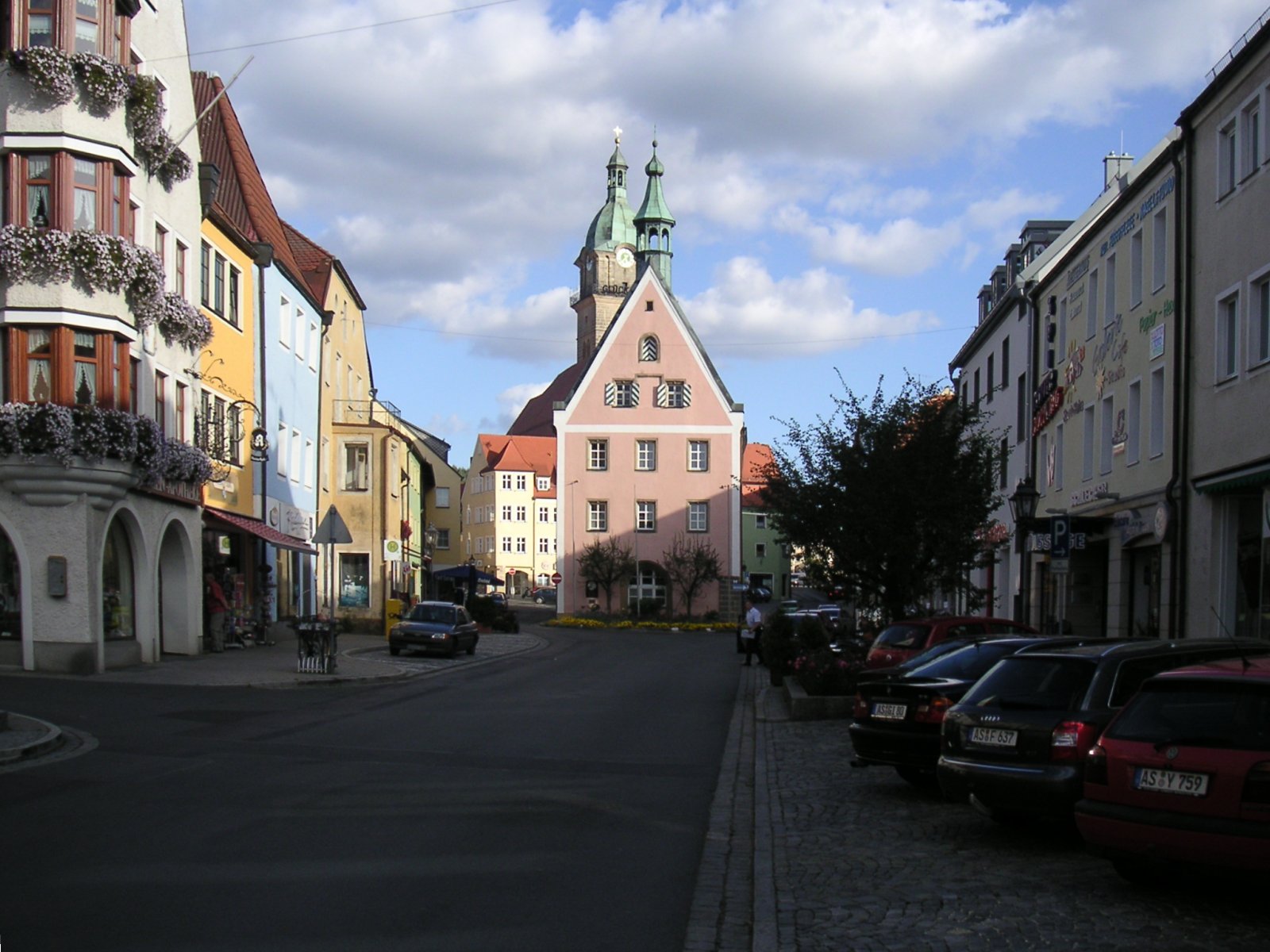 Auerbach in der Oberpfalz, mountain village in Germany